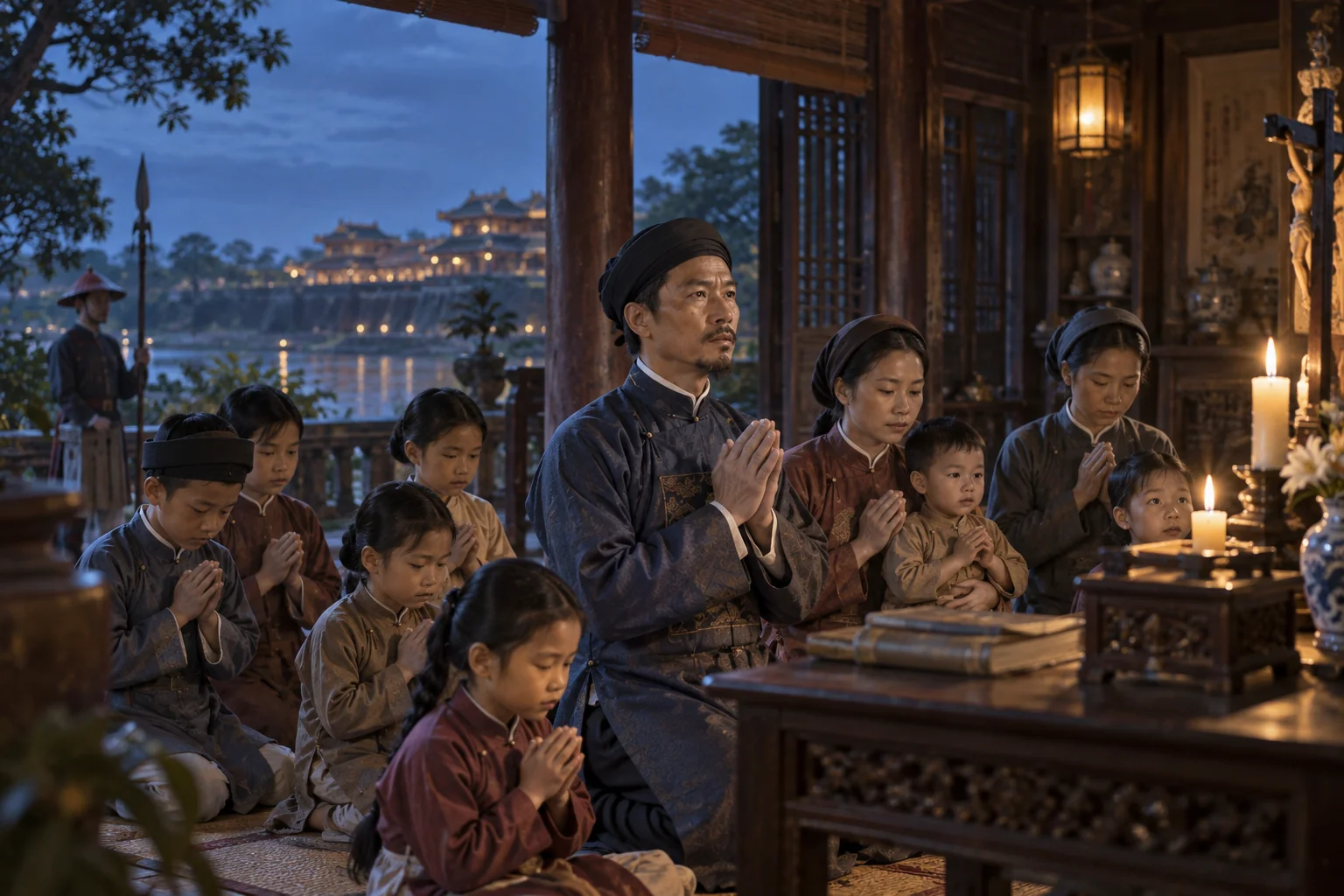 Một gia đình bên kinh thành