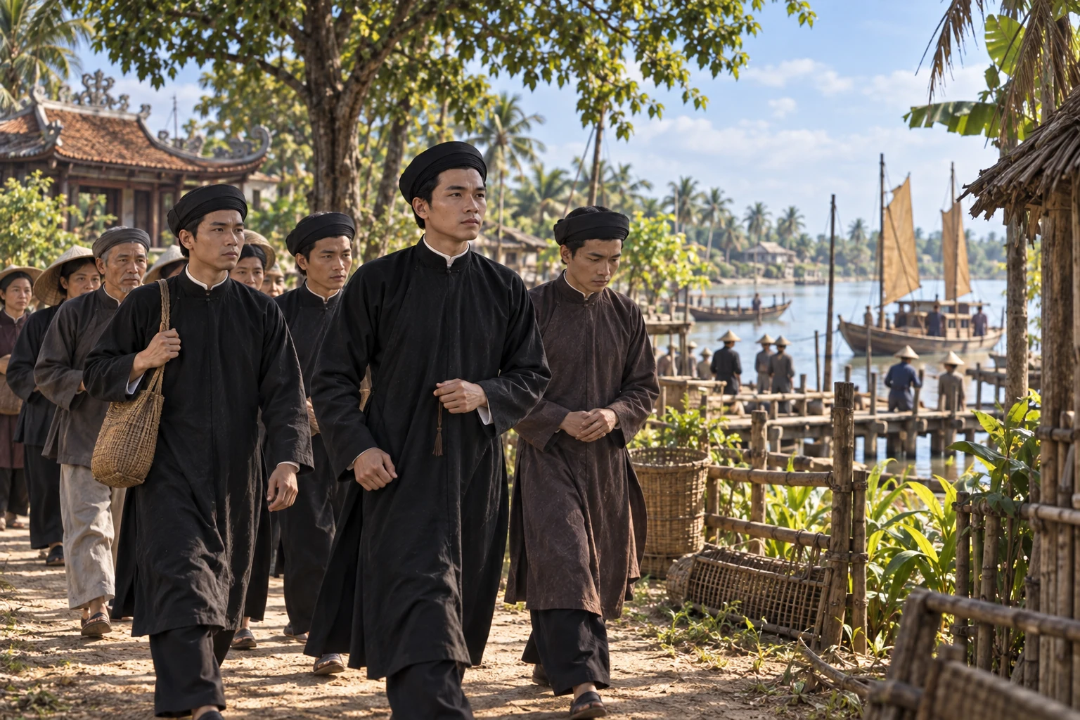 Đường tới bến Đình Khao