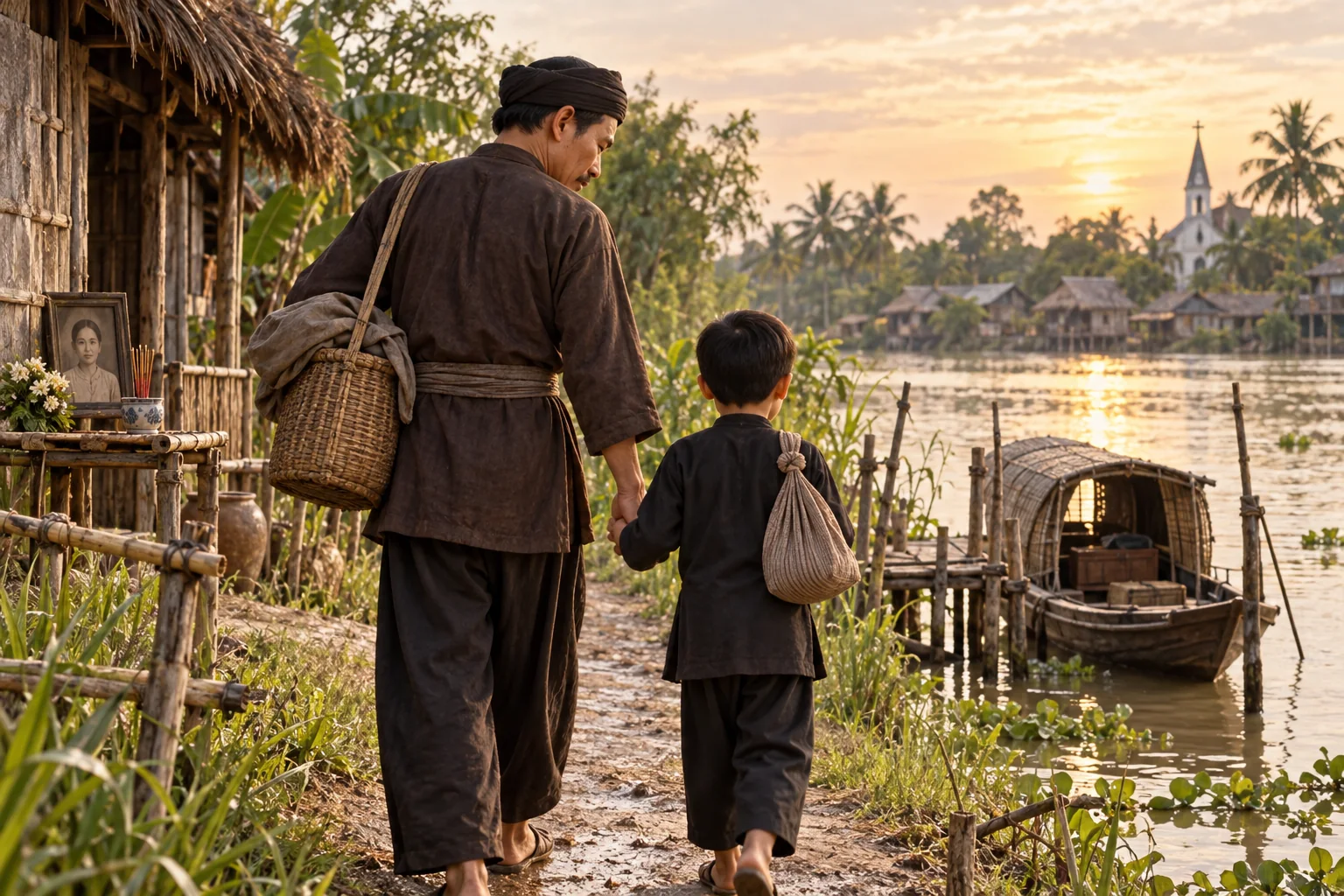 Tuổi thơ bên dòng nước An Giang