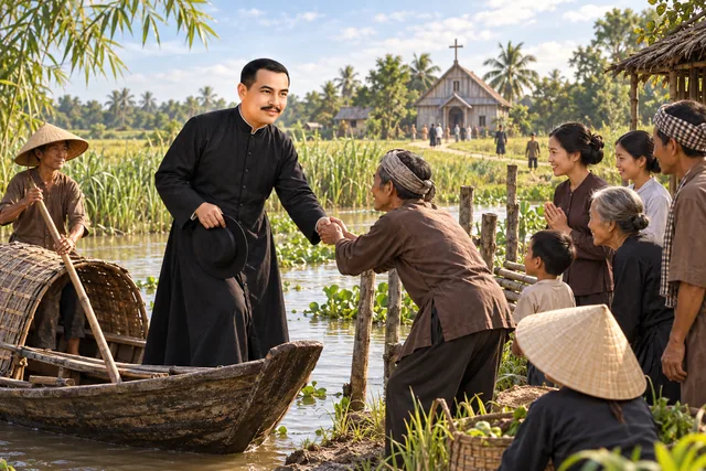 Đến với họ đạo Tắc Sậy